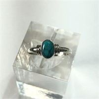 St. Sil. Turquoise Ring