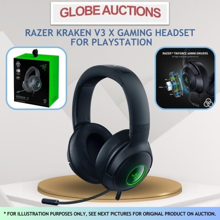 LOOK NEW RAZER KRAKEN V3 X GAMING HEADSET(MSP:$104