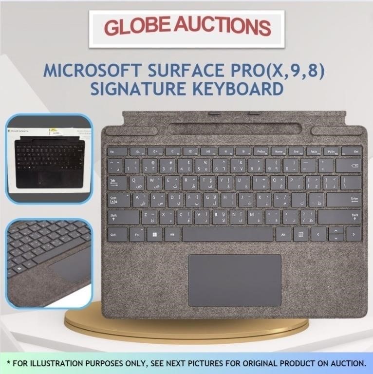 MICROSOFT SURFACE PRO(X, 9, 8) KEYBOARD (MSP:$229)