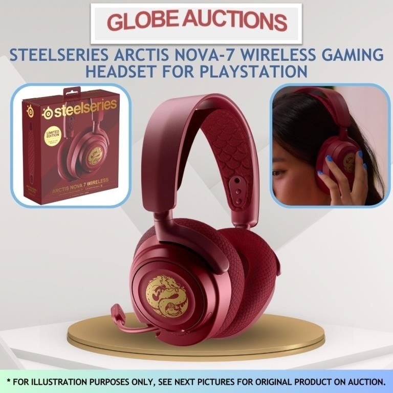 LOOKS NEW S.S. WIRELESS GAMING HEADSET (MSP:$229)