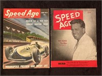 2 - vintage Speed Age Magazine 1949, 1953