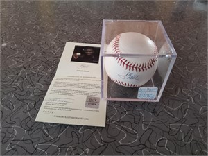 Autographed baseball-Tim Beckham