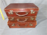 3 Vintage Briefcases