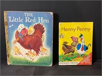 Golden Book Little Red Hen Lot