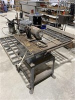 Rockwell table saw, motor runs