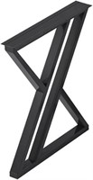 XUAN Computer Desk Leg-100cm, Pack of 2, Black