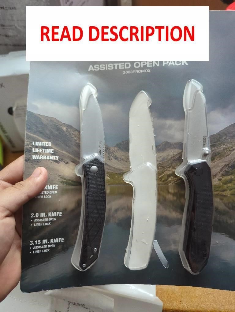 Kershaw Assisted Open Pack Knife Set