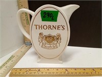 Thorne's 10 Years Old Scotch Pitcher