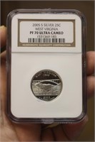 Ultra cameo silver quarter