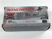 Winchester Super X 45 Colt Cowboy Lead Flat Nose