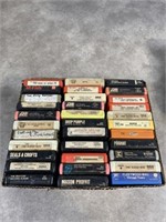 Box of eight tracks