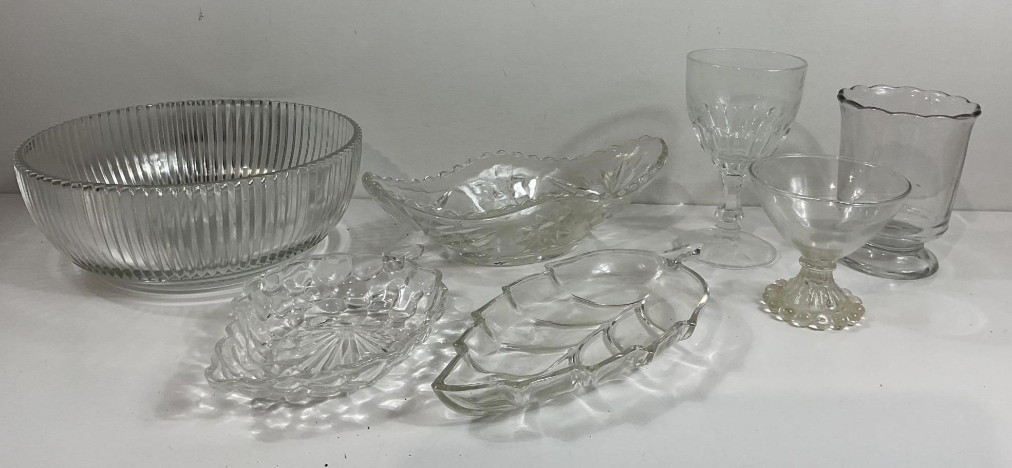 Clear glassware lot