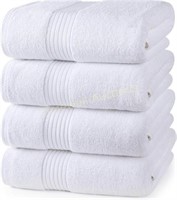 Utopia Towels - 4 Pack 27x54 Bath Towels White