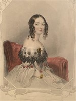19th Century Debutante Print A