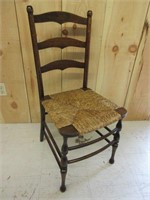 Antique Wooden Harvest Chair