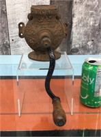Vtg. cast iron Arcade Crystal coffee grinder
