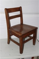 Vintage Wood Children's Chair