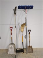 shovel, broom, roof shovel, manual tree trimmer