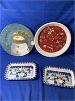 Holiday Serving Platters