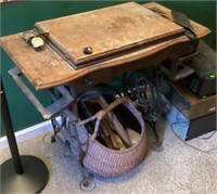 Treadle sewing machine project