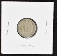 1881 USD Nickle 0.3c Coin