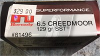 (7) Boxes 6.5 Creedmoor Ammo (140) Rds