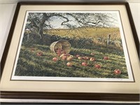 THE APPLE BASKET PRINT BY DAVID ARMSTRONG