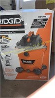 Rigid12g. We/dry shop vac (Used)