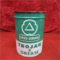 Cities Service Trojan Grease Can