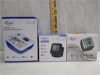 3 Blood Pressure Monitors