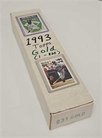 Sports Cards - 1993 Topps Gold Baseball Card Set
