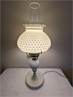 MILK GLASS LAMP