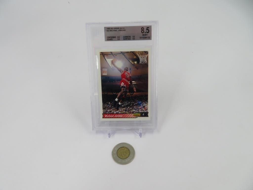 Michael Jordan 1992-93 UD , carte basketball