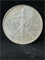 1992 1 Ounce  Silver Eagle