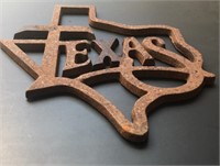 Custom Cast Iron Texas Symbol