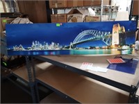 Sydney Harbour Bridge Painting Signed