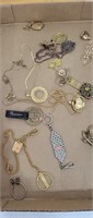 Lot of watch fobs
