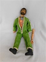 1964 G.I. Joe fuzzy head in green jump suit