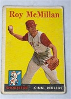 ROY McMILLAN   1958   VINTAGE  Topps  #360