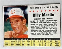 1961 Post Billy Martin #190