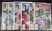 Comics - Thor Lot 409-410, 397, 401, 399, 400