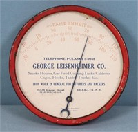 Antique Advertising Wall Thermometer