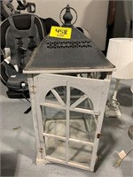 LARGE GLASS PANE DÉCOR LANTERN