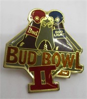 Bud Bowl II Football Pin
