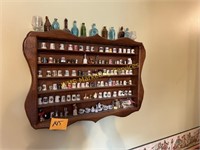 Thimble Collection and Wall Shelf