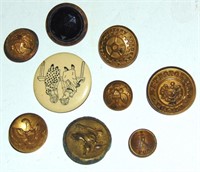 VINTAGE BUTTON LOT