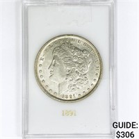 1891-O Morgan Silver Dollar Generic UNC