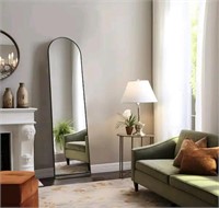 16 in. W x 59 in. H Arched Floor Mirror