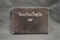 1980 UNITED STATES PROOF SET IN CASE