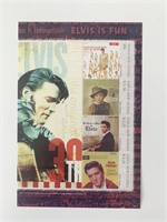 Elvis Presley Commemorative Stamp Set - Papua New